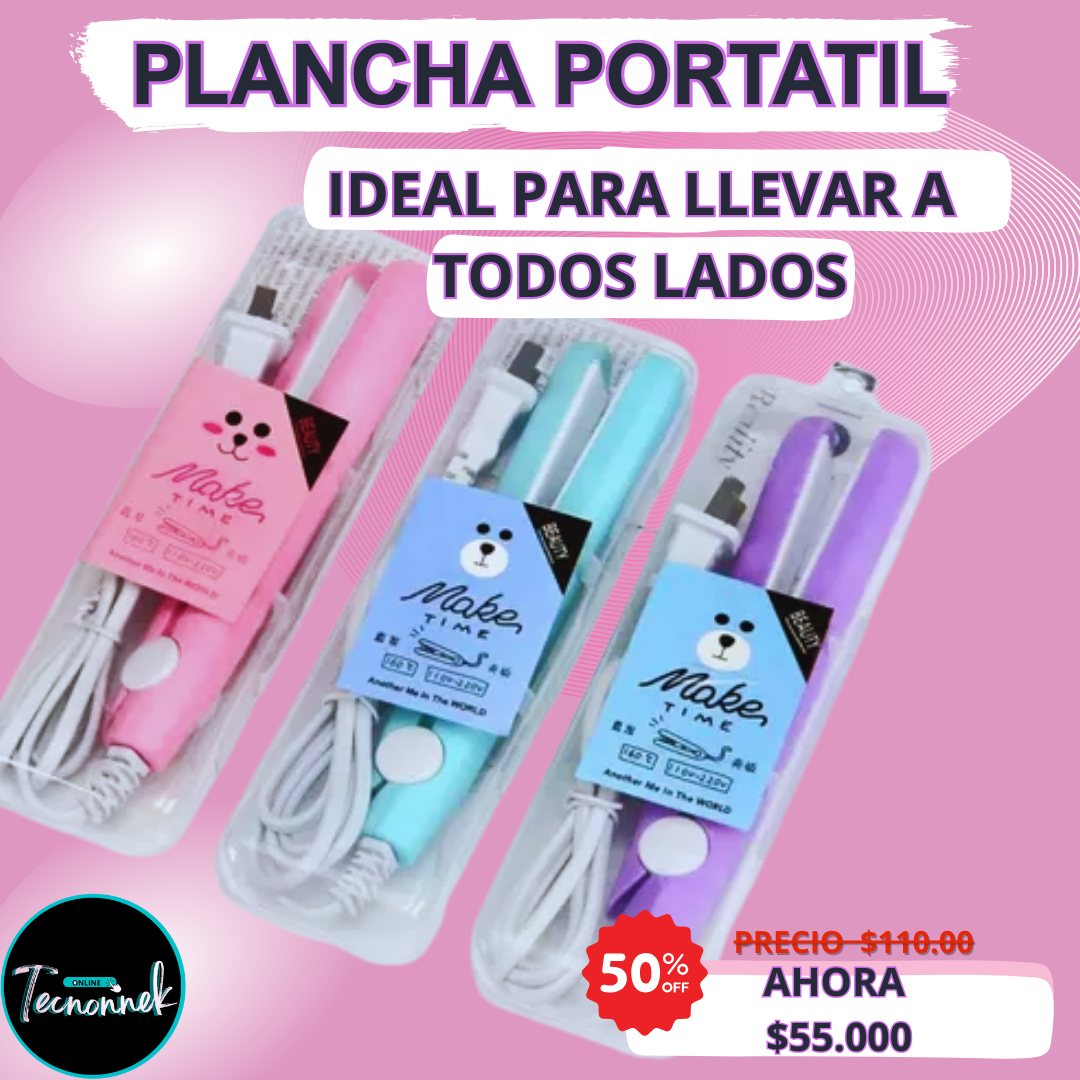 PLANCHA PORTATIL