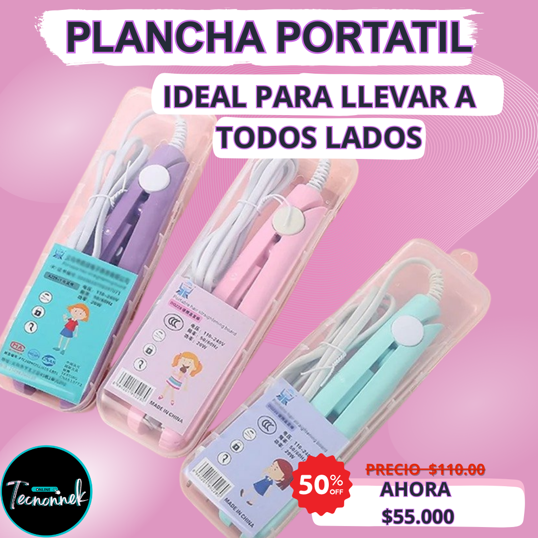 PLANCHA PORTATIL