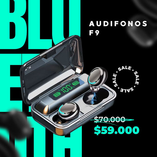 Audífonos In-ear Inalámbricos Bluetooth F9-5