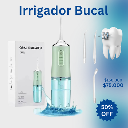 Irrigador Bucal Limpieza Profunda