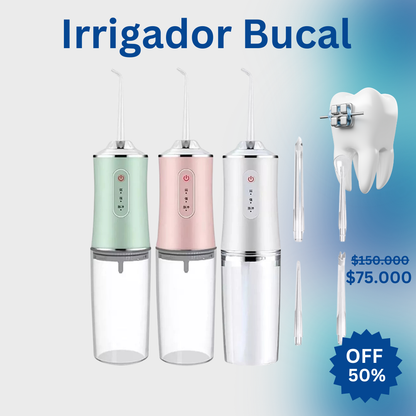 Irrigador Bucal Limpieza Profunda