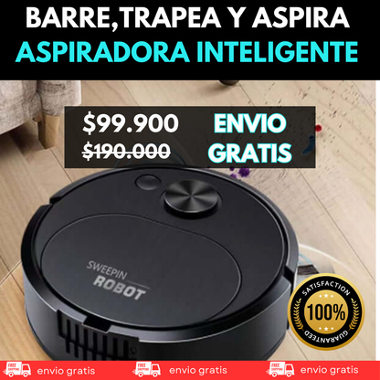 ROBOT DE LIMPIEZA 3 EN 1 MAX CLEAN -¡COMPRA 1 A MITAD DE PRECIO POR HOY!🔥🔥🔥