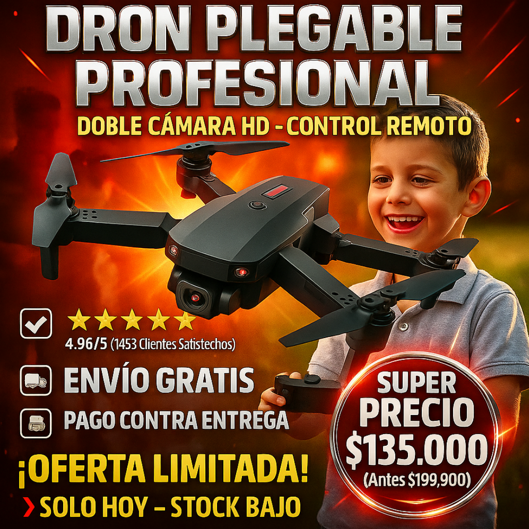 📲🔥Drone S1s 4k Promax con Doble Camara y 2 Baterias💥💥+🎁🎁🎁 BOLSO DE REGALO