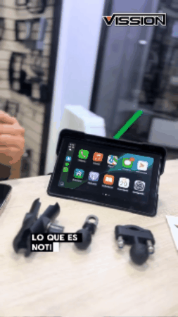 🔥🏍️Pantalla Tactil Para Moto Android Auto Y Carplay🏍️🔥