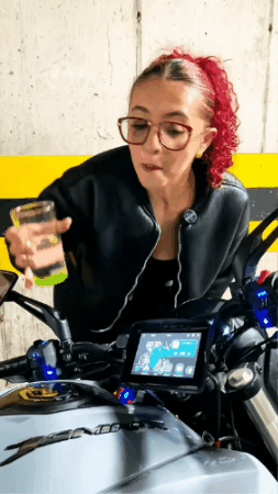 🔥🏍️Pantalla Tactil Para Moto Android Auto Y Carplay🏍️🔥